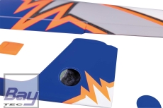 Robbe Modellsport Amplitude PNP Voll-GfK/CfK Hotliner Neon Orange/Blau, eingebaute Servos und Antrieb