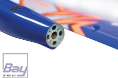 Robbe Modellsport Amplitude ARF 1,8m Voll-Carbon Neon Orange/Blau, Sichtcarbon