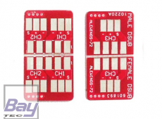 D-SUB 9 Stecker / Buchse Ltplatinen 2 Stk
