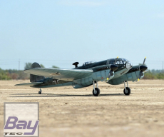 Blackhorse Heinkel HE 111 20cc 2500mm wing span electric retract