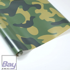 Bay-Tec Bgel-Folie - Camouflage Grn - Breite 64cm - je m