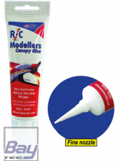 DELUXE R/C MODELLERS CRAFT GLUE 80ML KABINENHAUBEN KLEBSTOFF CANOPY GLUE