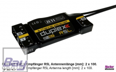Jeti DUPLEX 2.4EX mini Empfnger R5L - 5 Kanal - volle Reichweite