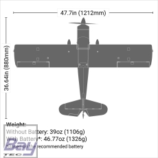 E-Flite Decathlon RJG 1.2m PNP