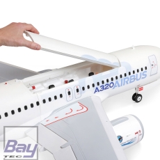 E-Flite Airbus A320neo Twin 64mm EDF BNF Basic with AS3X+ and SAFE Select