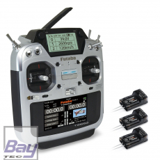 FUTABA T26SZ Sender FASSTest26 incl. 3 x R7208SB - 26 Kanal Handsender