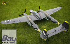 VQ Model  P-38 Lightning 2100mm ARF Olive 2 Mot