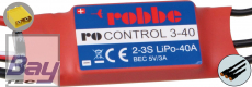 Robbe Modellsport RO-CONTROL 3-40 2-3S -40A (55A) 5V/3A BEC Regler