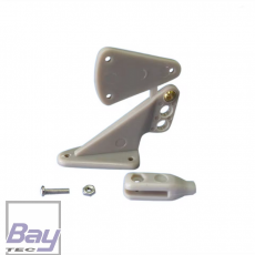 Bay-Tec Ruder H�rner 3 Loch 40x30mm - 2 Stk