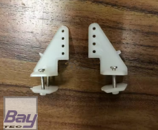 Bay-Tec Ruderh�rer 26x18 4 Loch - 2 Stk incl. Schrauben M2x20