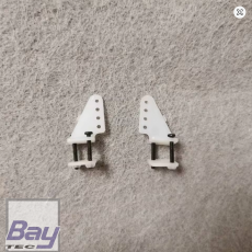 Bay-Tec Ruderh�rer 20x15 4 Loch - 2 Stk incl. Schrauben M2x20