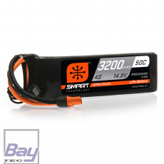 Spektrum 14.8V 3200mAh 4S 50C Smart LiPo Battery: IC3