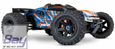 TRAXXAS E-REVO Brushless 4WD TQi TSM - Orange - ohne Akku / Lader