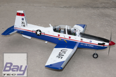 Bay-Tec Seagull T-6A Texan II  (Servo retracts) Blue/White  1600mm