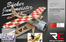RC-Factory Bücker Jungmeister - Olympionic - 775mm