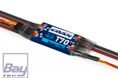 KAVAN Smart PRO T70-C Doppelbatterie-Weiche 15A mit Telemetrie-Expander - KAVAN/FrSky Fport, Duplex EX, Futaba S.BUS2, Multiplex MSB, Graupner Hott, PowerBox P2Bus (Strom, Spannung, Kapazitt fr beide Eingnge)