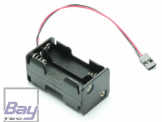 Batterie-Box mit JR-Buchse fr 4 x AA Zellen