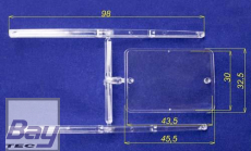 Scale Segler Schiebe Fenster 1:3,5