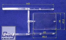 Scale Segler Schiebe Fenster 1:2,5