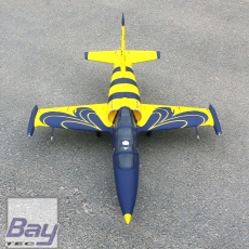FlyFans L-39 64mm EDF JET PNP 4S (Yellow Bees) - 860mm