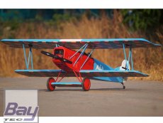 VQ Models Fokker D7m (blau) / 1730mm ARF Doppeldecker