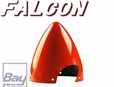 Falcon Carbon Spinner Benzin 4,5 3-Blatt rot
