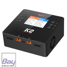 iSDT SMART CHARGER K2 DUO - 200/500W, 20A, 2x6S Lipo, mit integriertem Netzteil