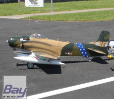 Bay-Tec Seagull  Giant Skyraider A-1  2200mm ARF