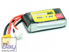 LiPo Akku LEMONRC 350mAh - 7.4V (35C) - 2S