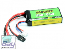 LiFe Akku EGOBATT 1100 mAh - 6.6V (25C)