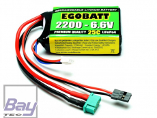 LiFe Akku EGOBATT 2200 mAh - 6.6V (25C)