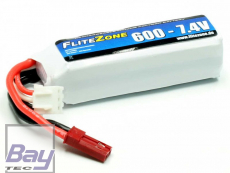 LiPo Akku FliteZone 600 mAh - 7,4V