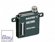 Bay-tec Quartz MASTER Servo DS2306 MG - 6mm - 3.7 .. 8.4V - Perfekt auch fr F3K Modelle!