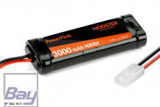 MODSTER Racingpack 3000mAh NiMH 6-Zellen 7,2V mit Tamiya-Anschlu