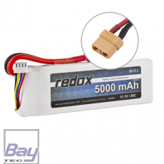 Redox 5000 mAh 3S 11,1V 20C - LiPo Pack