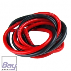 Silicon Kabel 2,5 qmm Rot und Schwarz je 1m