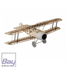 Bay-Tec Sopwith Camel Doppeldecker V2 1520mm Lasercut CNC Holzbaukasten