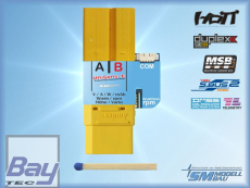 UniSens-E 140A XT90 Seriell Telemetrie Mehrfachsensor - Spannung / Strom / Leistung / Kapazitt / Energie / Brushless Drehzahl / Hhe / Vario