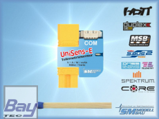 UniSens-E 55A XT30 Telemetrie Mehrfachsensor - Spannung / Strom / Leistung / Kapazitt / Energie / Brushless Drehzahl / Hhe / Vario