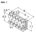 Balancer Buchse EH für 18,5V Akkus 6 Pol