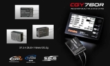 FUTABA CGY760R Gyro mit GPB-1 Programmer / 3-Achs FBL Heli Kreiseleinheit mit Empfänger und Governor