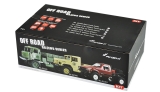 GAZ-66 LKW 4WD 1:16 Bausatz grün - incl. Motor und Lenkservo
