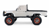 AMXRock RCX10P Scale Crawler Pick-Up, 1:10 RTR weiß - einzeln sperrbare Differentiale