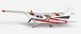 FMS Big Scale Cessna 182 Trainer rot, PNP 1400mm ohne Akku/RC