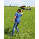 Pilo XL Schaumwurfgleiter EPP Tragfläche blau Rumpf orange 86cm