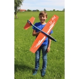 Pilo XL Schaumwurfgleiter EPP Tragfläche orange Rumpf blau 86cm