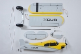 Bay-Tec XCub "STOL" Flugzeug PNP - 1500mm - Blau/Weiss
