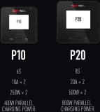 ISDT P20 Dual Smart Charger 1-8S 500W (x2) 20A (2x) 800W/35A parallel Ladegerät