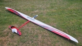 Robbe Modellsport Scirocco XL 4,5m PNP+ (Weiss) Voll- Carbon Hochleistungssegler mit 4-Klappenflügel
