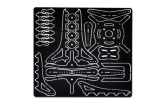 Shockflyer Edge 540V3 840mm Kit Orange - 3mm Flexi Foam